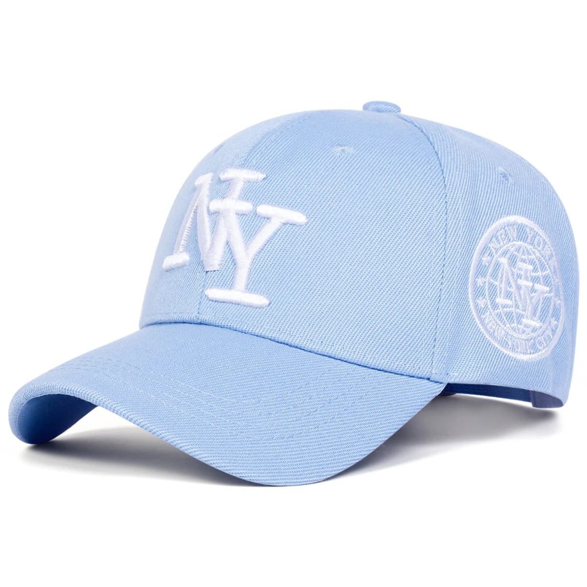 Unisex NY Letter Embroidery Baseball Caps Spring Autumn Outdoor Adjustable Casual Hats Sunscreen Hat Sports Cap