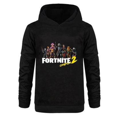 Φούτερ Fortnite με κουκούλα για παιδιά, καρτούν σχέδιο, unisex ένδυση για αγόρια, μακρυμάνικο φούτερ με κουκούλα, casual παλτό για κορίτσια1007
