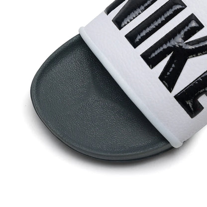 Nike Offcourt Slide herenslippers, comfortabele en lichtgewicht sandalen voor binnen en buiten, strandschoenen voor buiten Bq4639-001