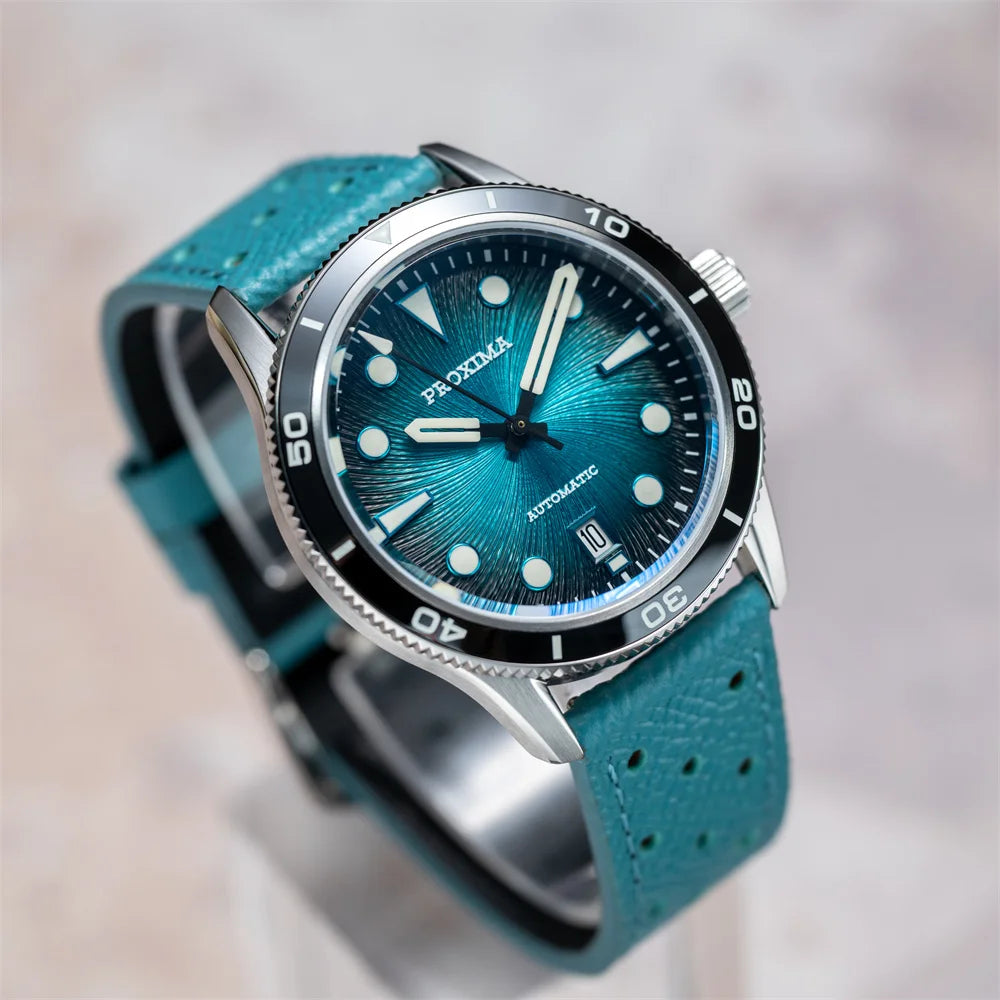 Proxima PX1752 Mechanical Men's Watch 9015 Movement Oil Pressure Business Luxury Men Watches Sapphire Glass 10Bar