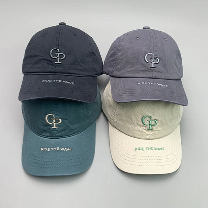 High-quality Letter Embroidery Kpop Men Women Baseball Hats Cotton Casual Ins Comfortable Unisex Fashion Sport Streetwear Caps
