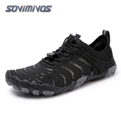 Men's Trail Running Shoes, Lightweight Athletic Zero Drop Barefoot Shoes Non-Slip Outdoor Walking Minimalist Shoes for Women