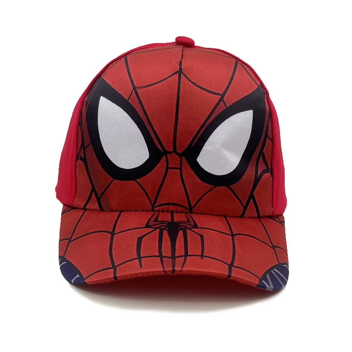 Marvel Spider-Man Anime Figure Baseball Cap Kid’s Cartoon Peaked Cap Cotton Polyester Headwear Four Seasons Sun Protection Gifts