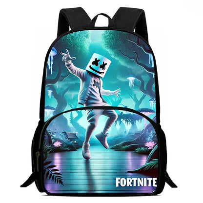 Hot Game Child Backpacks Lunch Bag Pencil Case Pupil Large Capacity School Bags Design-Fortnite For Boy Girl Best Gift