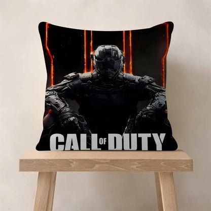 Classic Game C-Call Of D-Duty Personalized Picture Text Home Decorative Pillows Household Gifts 45x45cm