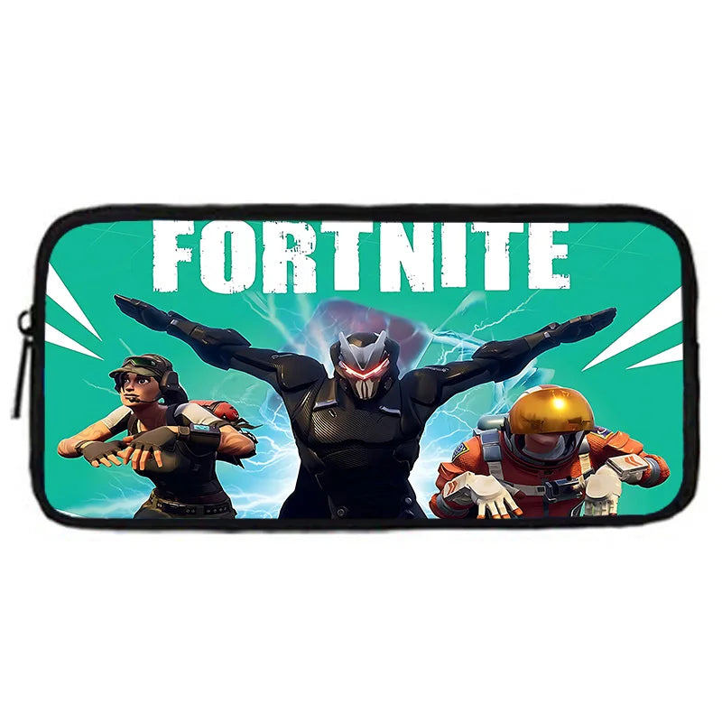 Child School Backpack with Shoulder Bag and Pencil Case School Bags for Hot Game Design Fortnite Boys and Girls Best Gift