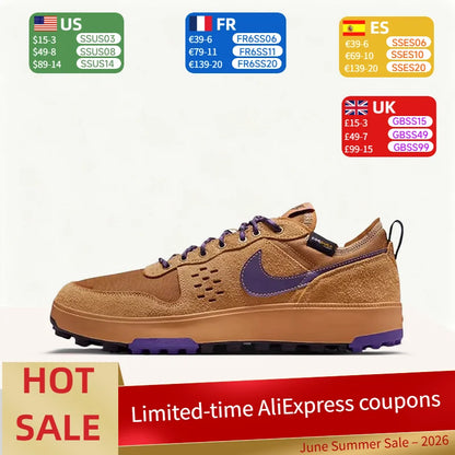 Nike C1TY Retro – Adidași casual, versatili, de înaltă calitate și rezistenți, cu talpă joasă și talpă antiderapantă (unisex) – Maro HJ4316-200