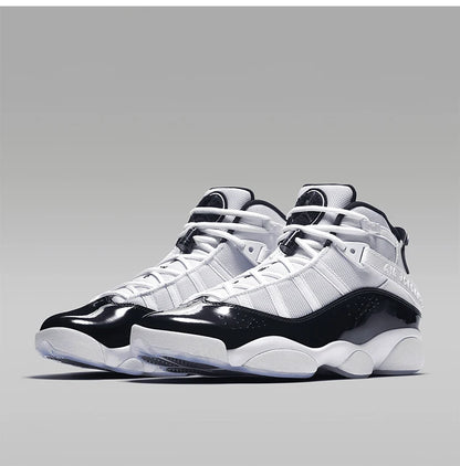 „Nike“ oficialūs, autentiški „JORDAN 6 RINGS“ vyriški sportiniai krepšinio bateliai su amortizacija 322992-104