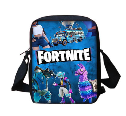 Popular Game FortniteS Child School Backpack With Shoulder Bag Pencil Bags School Bags for Boys Girls Best Gift