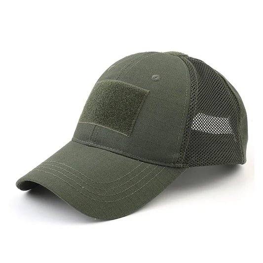 Podesiva kapa Outdoor Multicam kamuflažnog uzorka s mrežicom, taktička snapback kapa za airsoft, ribolov, lov, planinarenje i košarku