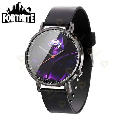 Wrist Watch F-Fortnited Cook Watch Trend Fashion Creative Quartz Student Watches Battle Game Figure Model Kids Birthday Gift
