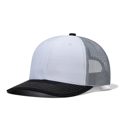 Hot Sale Summer Mesh Baseball Cap Men Women Slight Curved Snapback Trucker Hat Unisex Casual Outdoor Breathable Dad Cap Gorras