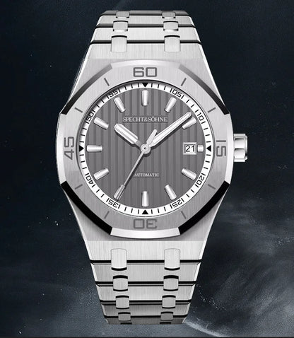 New Arrivals Specht & Söhne Dive Watch 40MM Miyota 8215 Automatic Mechanical Watches For Men Octagon Bezel Steel