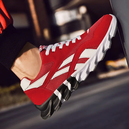 Men's Marathon Running Sports Shoes Casual Sneakers Soft Comfortable Training Shoes Wear-Resistant Sneakers for Men