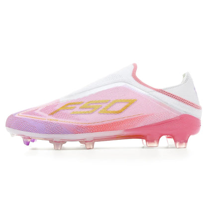 Men's Athletic Soccer Cleats Lightweight Comfortable Non-Slip Football Boots Training Shoes for Outdoor Grass Turf Competition
