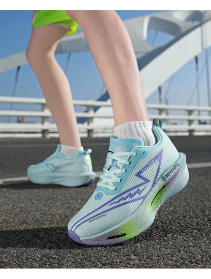 Running Shoes Specialty Men Marathon Sports Carbon Plate Breathable Ultralight Women Comfortable Athletic Cushion Stability Sneakers