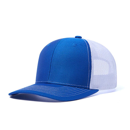 Hot Sale Summer Mesh Baseball Cap Men Women Slight Curved Snapback Trucker Hat Unisex Casual Outdoor Breathable Dad Cap Gorras