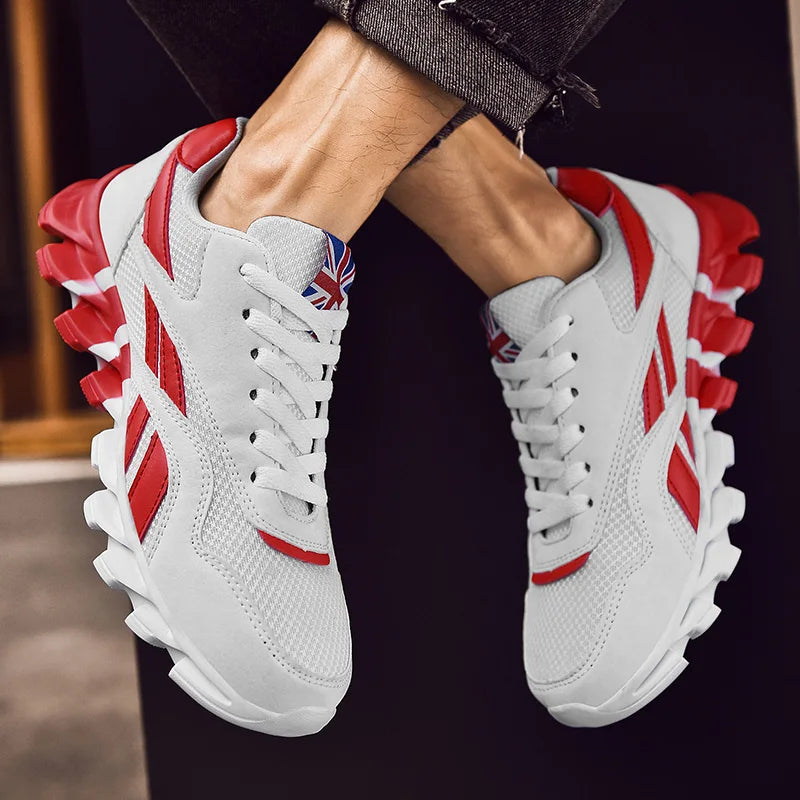 Men's Marathon Running Sports Shoes Casual Sneakers Soft Comfortable Training Shoes Wear-Resistant Sneakers for Men