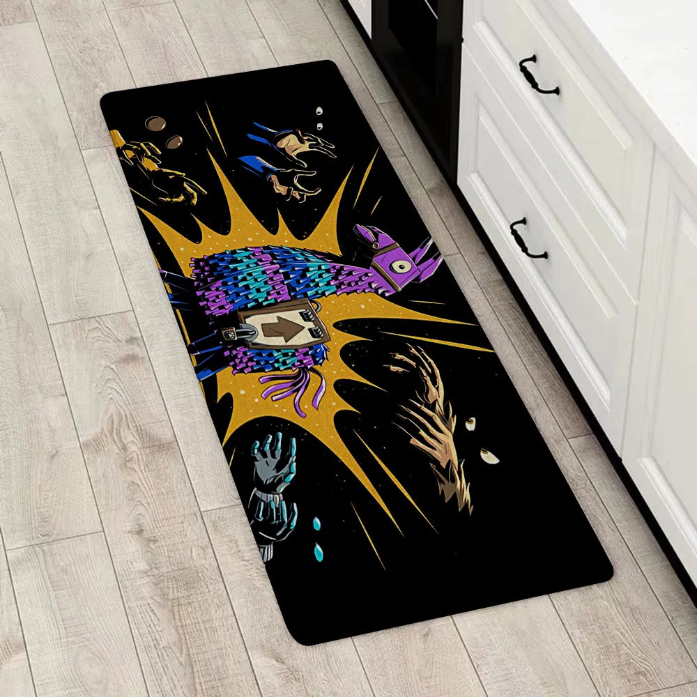 Entrance Front Door Doormat For Fortnite Game Non-slip Kitchen Rug Living Room Rugs Balcony Bathroom Foot Mat Floor Mats Carpet