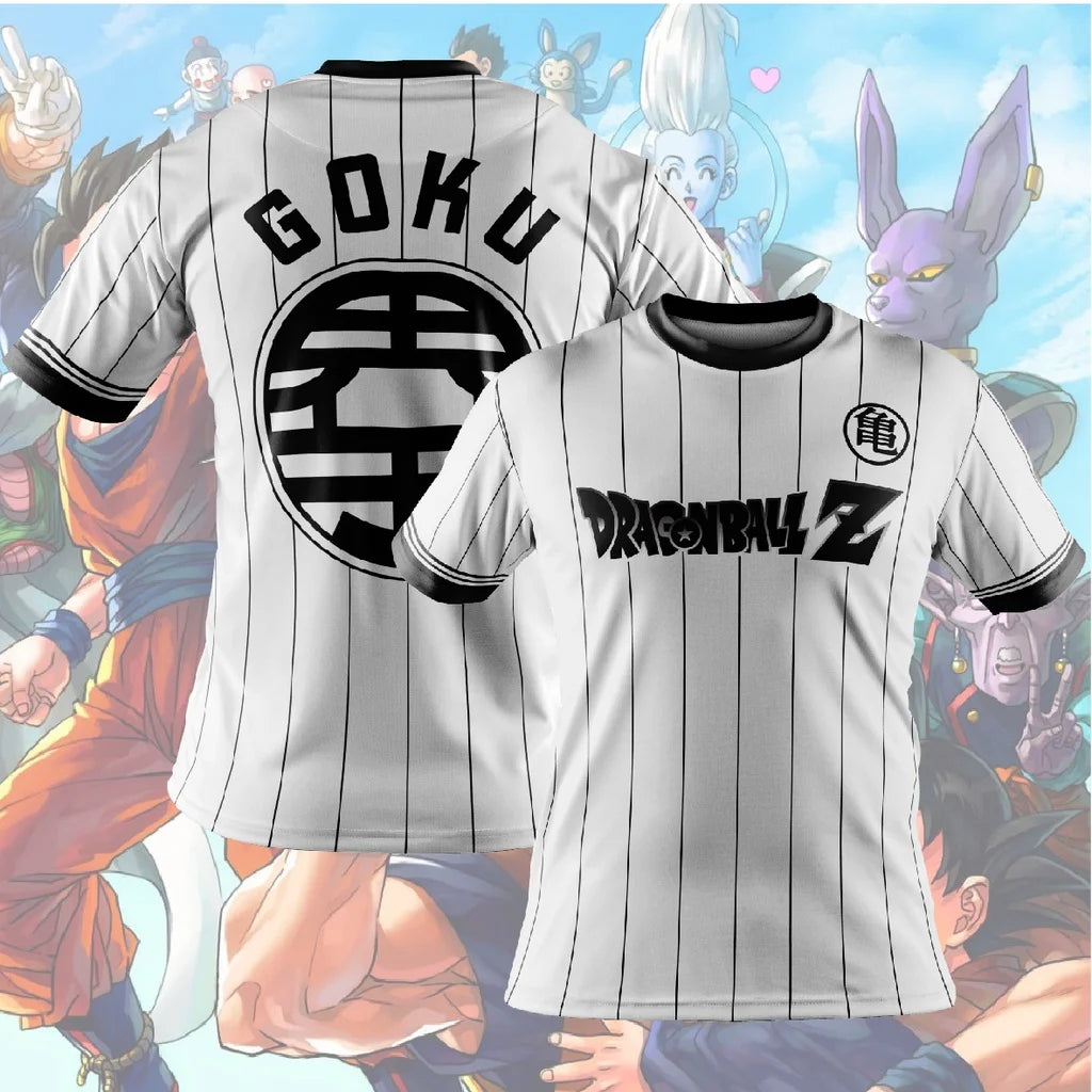 Dragon Ball T-Shirt Kids Tops Tee Anime Figures Son Goku Super Saiyan T-shirt Boys T-shirts Children Clothes Summer Short Sleeve