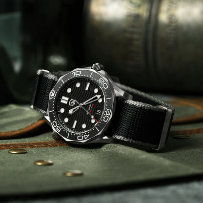 Watchdives WD007 V2 39mm Titanium Dive Watch PT5000 Automatic Movement Luminous 200m Waterproof Domed Bubble Sapphire Watches