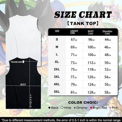 Dragon Ball Z Super Blue Vegeta American Retro Fitness Vest Y2K Harajuku Style Spring and Summer New Men's T-Shirt Daily Wear