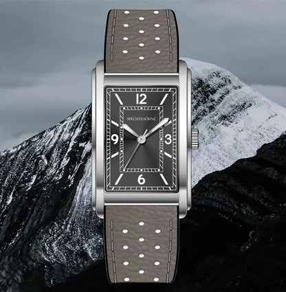 2025 New High Quality 27MM Specht & Söhne Square Men's Watch Sweep VH31 Movement Steel Reloj Hombre Sapphire Crystal Waterproof