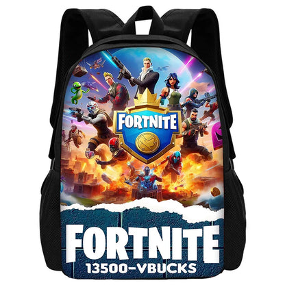 Hot Game Fortnite Kids Backpacks Boys and Girls Student Birthday Gift Child School Bags Unisex Camping Durable Rucksack