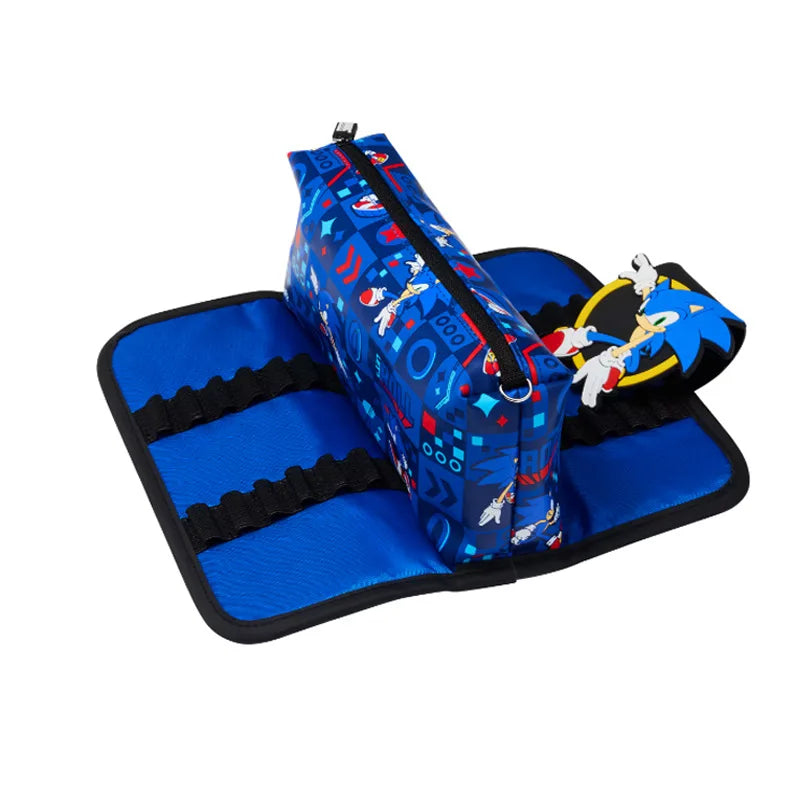 Children's Meal Bag, Large Sonic Backpack, Stress Relieving Backpack, Pencil Case, Super Hedgehog, Large Capacity Backpack, Gift