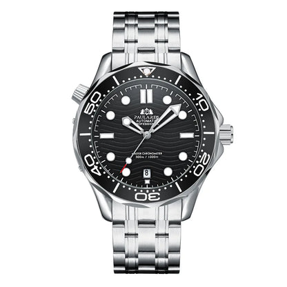 Luxury Automatic Watch for Men Stainless Steel Waterproof Calendar Mechanical Watches Fashion Casual Mens Watches Reloj Hombre