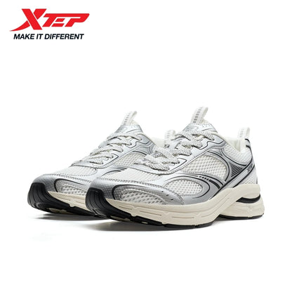 Xtep Y2K casual sneakers voor heren, comfortabele retro lichtgewicht hardloop- en sportschoenen voor koppels, winter, 874219320004