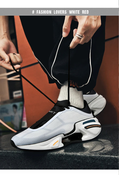 2026 New Men Sports Breathable Lightweight Comfortable Athletic Non-Skid Sneakers Daily Leisure Shopping Walking Marathon Shoes