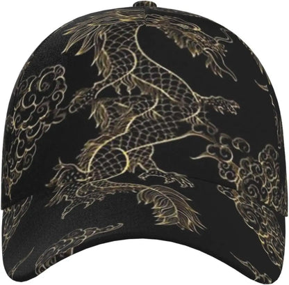 Șapcă Dragon Snapback pentru bărbați, șepci de baseball, pălărie de soare pentru bărbați, șapcă Trucker ajustabilă și stilată pentru femei și bărbați