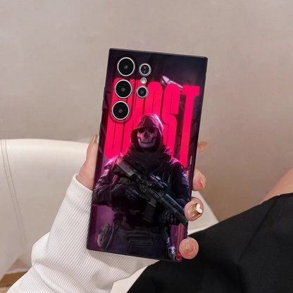 C-COD Call Of D-Duty Phone Case For Samsung Galaxy S25 S24 S22 S23 Ultra S21 S20 Plus 5G Frosted Non-Slip Full Cover Soft Case