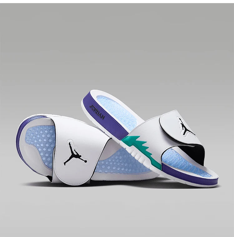 Nike Official Genuine JORDAN Men's Lightweight and Breathable Slip-On Sandals 555501-103