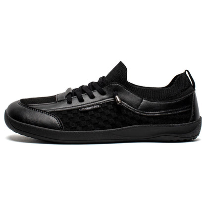 HOBIBEAR Men Barefoot Shoes Women Slip On Wide Toe Walking Sneaker | Zero Drop Sole | Lightweight Breathable Minimalist Shoes