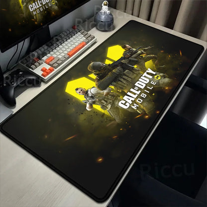 Anime HD Mousepad Gamer Large Size Carpet Office Mausepad Xxl Call of Duty Mouse Pad Gaming Accessories Desktop Extended Deskmat