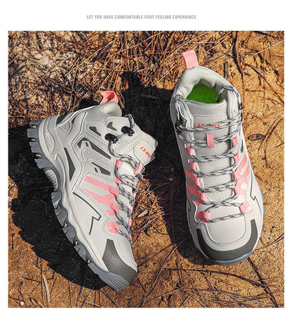 Buty turystyczne unisex, buty sportowe do wędrówek na świeżym powietrzu, buty kempingowe, damskie wodoodporne buty do spacerów, antypoślizgowe buty turystyczne