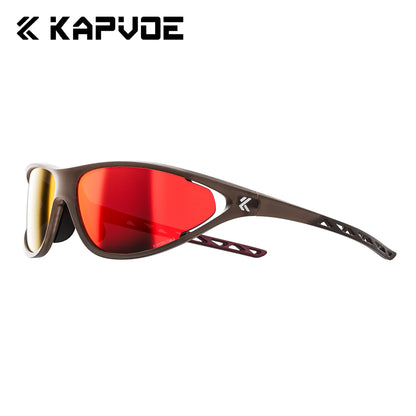 Kapvoe Hiking Sunglasses Camping Fashion Sunglasses for Men Photochromic Cycling Glasses MTB Bike Goggles Fishing Eyewear Sports