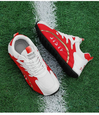 Fashionable Large Size Men's Sports Shoes Mesh Upper Breathable Comfortable Casual Sneakers Trendy Men's Footwear from China