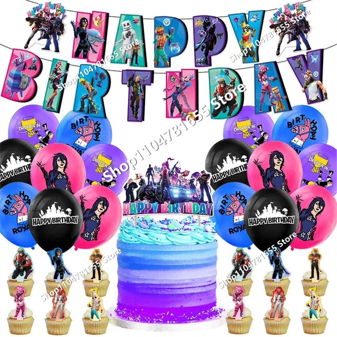 8Pcs/Set 10cm Fortnite Toys Action Figure Model Game Battle Royale Cool Toy Doll Kids Boys Fun Birthday Xmas Gift