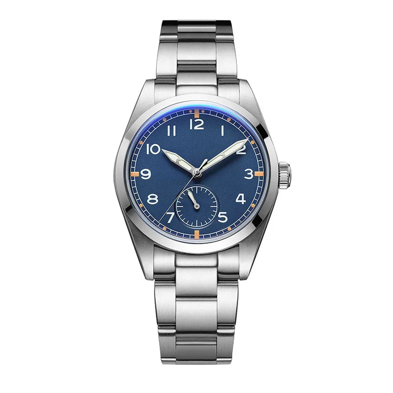 ADDIESDIVE 36mm Men's Quartz VH60 Watch BGW9 Luminous Bubble Mirror Pot Cover Glass 10Bar Waterproof Stainless Steel Watch