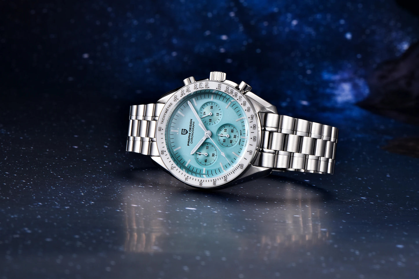 PAGANI DESIGN 2026 New Men's Watches Top Luxury Quartz Watch For Men Auto Date Speed Chronograph AR Sapphire Mirror Wrist watch