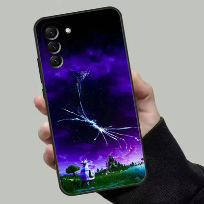 M-Midas F-Fortnite Phone Case For Samsung Galaxy A13, A21s, A22, A31, A32, A52, A53, A71, A80, Soft Black Shell