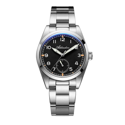 ADDIESDIVE 36mm Men's Quartz VH60 Watch BGW9 Luminous Bubble Mirror Pot Cover Glass 10Bar Waterproof Stainless Steel Watch