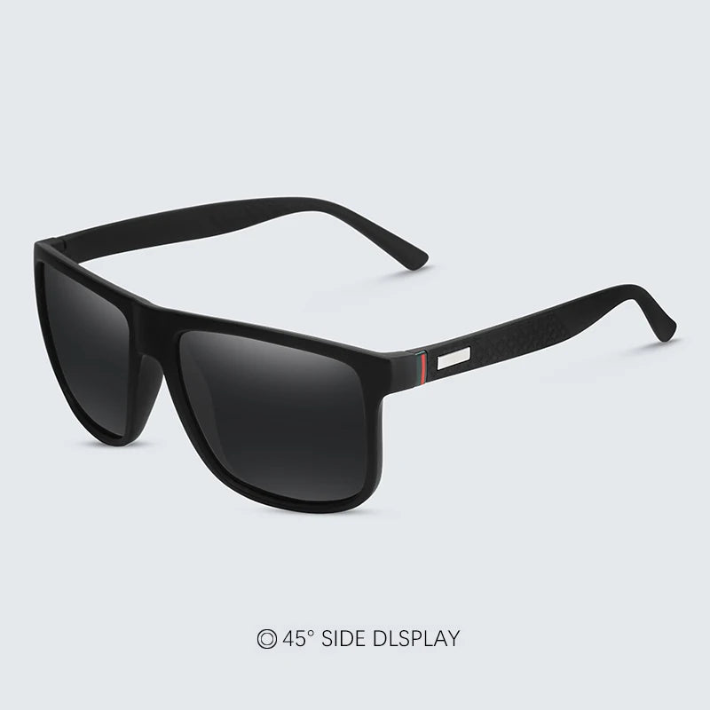 Brand Designer Men's Sun Glasses Vintage Square Sunglasses Men Women Luxury  Driving Fishing UV400 Eyewear Men