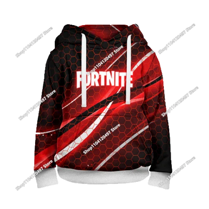 Game Fortnite Cosplay Hoodies Children's Adult Unisex Sweatshirt Pullover Hoodies Coat Casual Uniforms Halloween Outfits