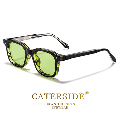 CATERSIDE Fashion Simple Men Sunglasses High Quality Brand Design Sun Glasses Women Outdoor Party Vacation Travel Eyeglasses