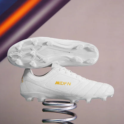 New Men's Football Boots Match Professional Sneakers Non-slip Soccer Shoes Outdoor Drop Shipping Unisex Training Sport Futsal
