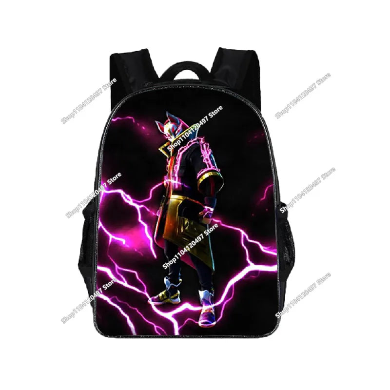 Fortnite School Bags Boys Girls Backpacks Large-capacity Knapsack High-quality Bookbags Fortnite Figure Laptop Bag Gift